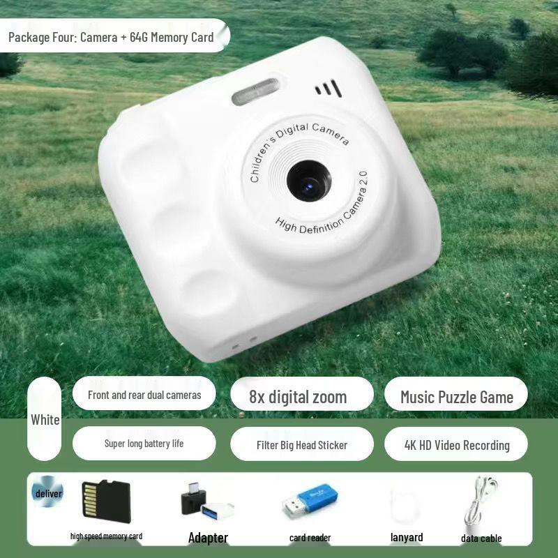 מצלמת פילם רטרו ברזולוציה גבוהה לנסיעות ולקמפוס, אידיאלית לימי הולדת