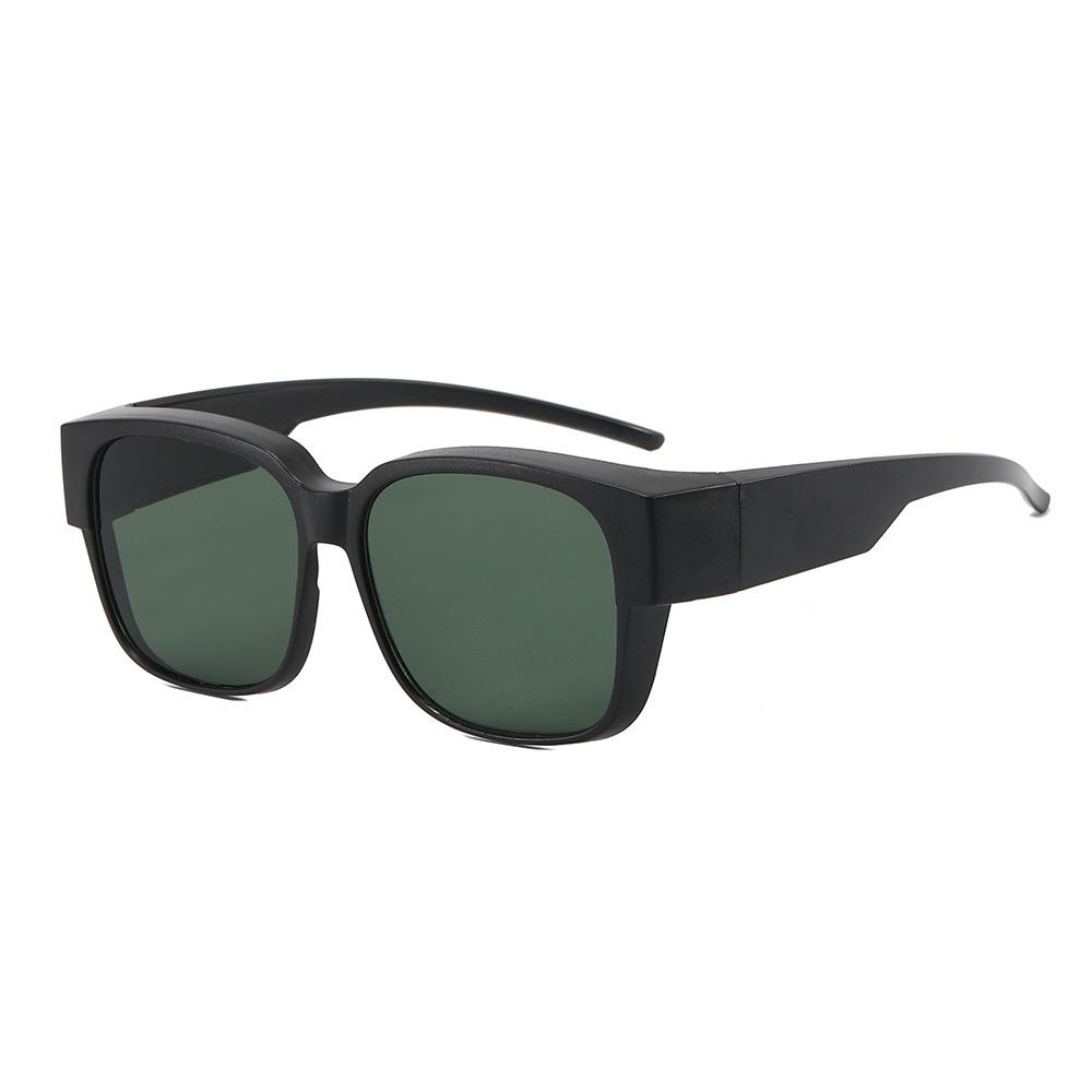 New Retro Square Large Frame Women Sunglasses UV400 Protection Trendy Personality Brand Outdoor Leisure Unisex