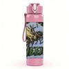 1PC Bee Wasp Insect Vintage Grunge Print 750ml Portable Sports Water Bottle Leakproof Gym Outdoor Travel Drink Cup