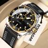 Fashion Nylon Leather Man Wristwatch Waterproof Luminous Date Classic Men Watch Quartz Casual Men's Watches