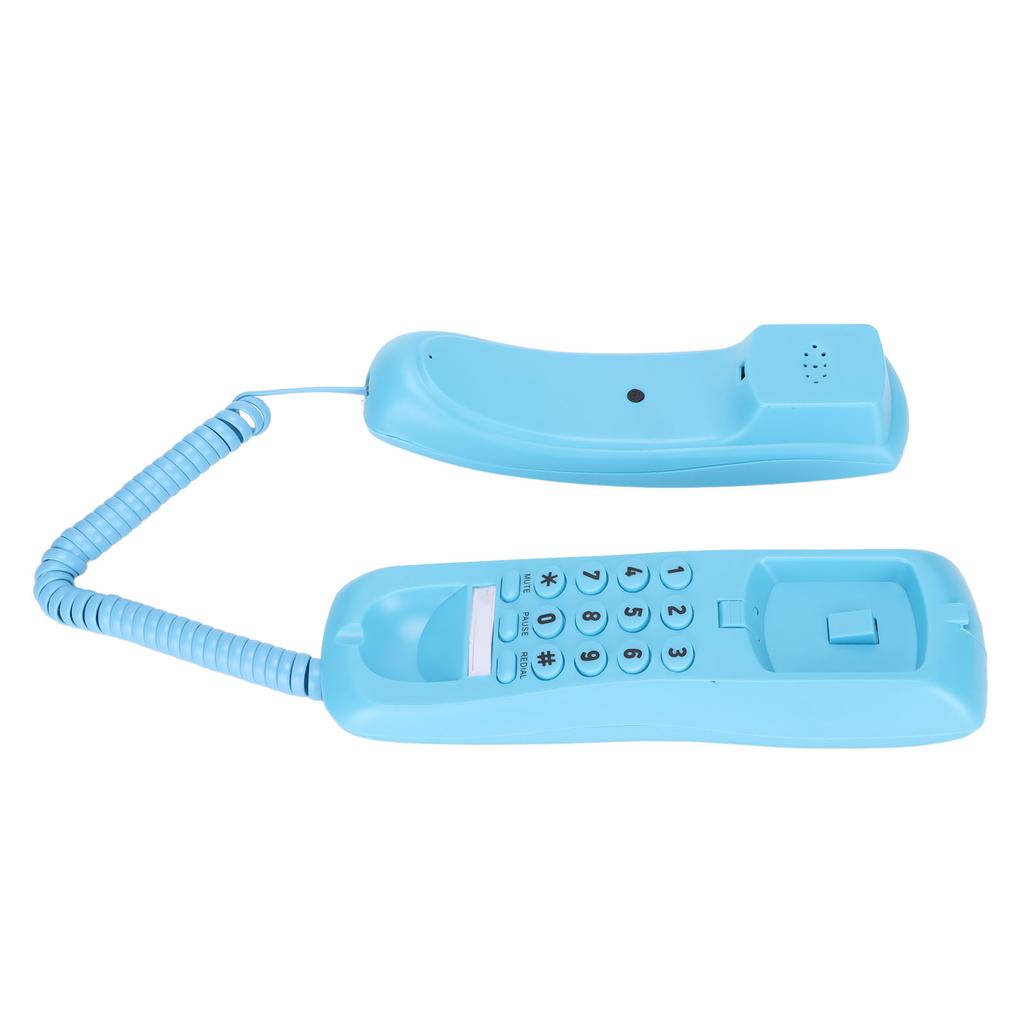 KXT628 Hotel Telephone Wall Desktop Corded Phone with Mute Pause Redial Function for Office Home Hotel