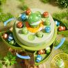 Fun Children'S Catapult Turntable Cartoon Net Fishing Bouncing Little Frog Concentration Interactive Training Puzzle Desktop Toy