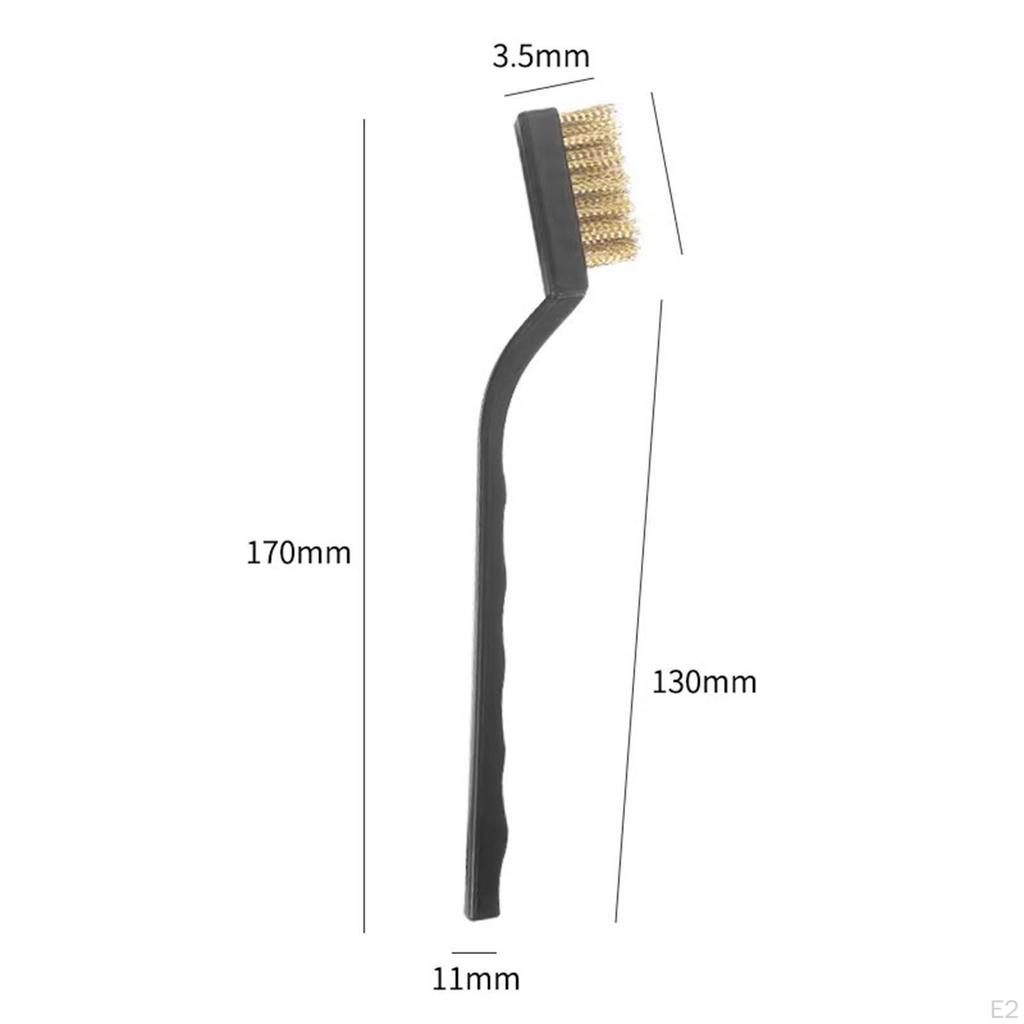 3 Pieces Wire Brush Set for Cleaning,Complete Cleaning Kit,Scratch Brushes Paint Rust