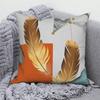 Can Be  for Living Room Nordic Pillowcase Decorative  Luxury Golden Feather Geometric Sofa Cushion Cover
