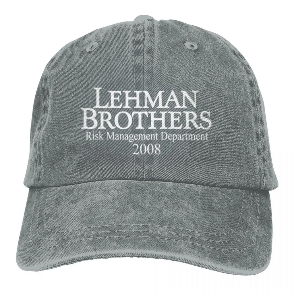Oddělení řízení rizik Lehman Brothers 2008 Neformální dárek Kšiltovka