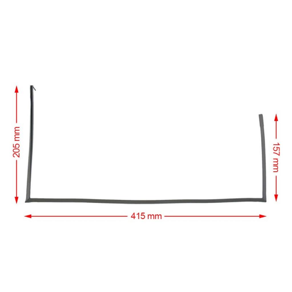 Mini Oven Door Gasket 415x205x157 Mm Kumtel, KF3125, KF3225, KF5320, Luxell, LX9645, LX13576, LX13577, LX13620, LX13520,