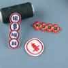 10 Pcs Auspicious Characters Sewing Patches Embroidered Patches Chinese Styles Series Iron On Patches Repair Patches