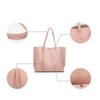 Koreanischer Stil Quaste Tasche Damen Schultertasche PU Leder große Kapazität Handtasche