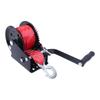 1600LBS Hochleistungs-Bootsanhängerwinde Tragbare Handwinde mit 26ftx2in Gurt 2-Wege-Ratsche 4.1:1 Gang Manuell Betätigt
