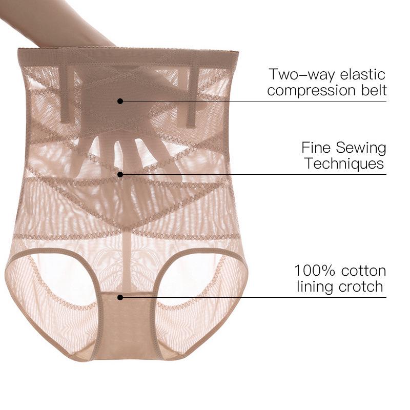 High-Waisted Tummy Control Shaping Panties - Postpartum Hip Lift & Waist Cincher for Slimming