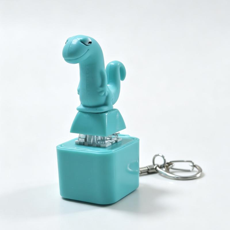 Rechargeable Fidget Toy Keychain With Sound And Light Cute Cartoon Animal Stress Relief Backpack Pendant Novelty Birthday Gift