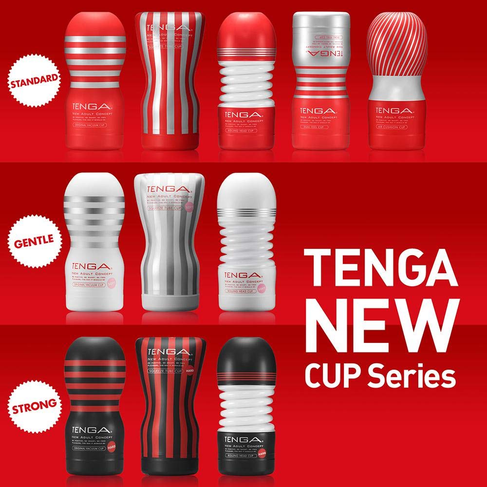 TENGA Trial Cup Set Hard Types of Hard Cups [3 Assorted]