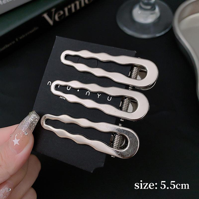 

3 шт. Солодка модна металева шпилька для волосся, що не ковзає, геометрична порожниста шпилька для волосся, жіноча шпилька 08