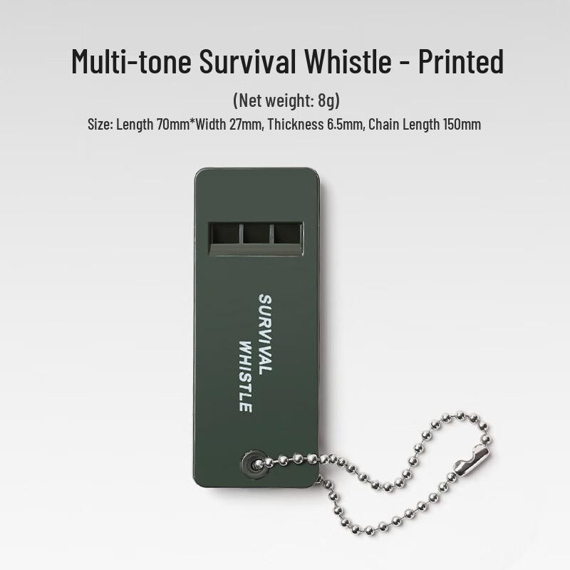 MengPao Triple-Frequency Outdoor Survival Whistle