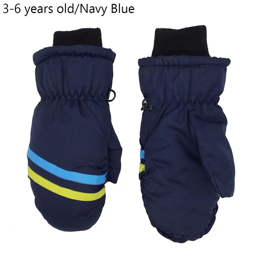 Mittens For Baby Kids Gloves Winter Warm Ski Gloves For Children Outdoor Riding Windproof Waterproof Toddlers Boys Girls 1-12 Y
