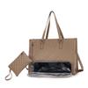 Large-Capacity Tote & Laptop Bag with Lunch Box, Crossbody or Shoulder Style