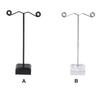 Hoop Hanger Stud Earring Metal Arcrylic Jewelry Organizer Girls Women Rack Convenient Display Stand Holder Container