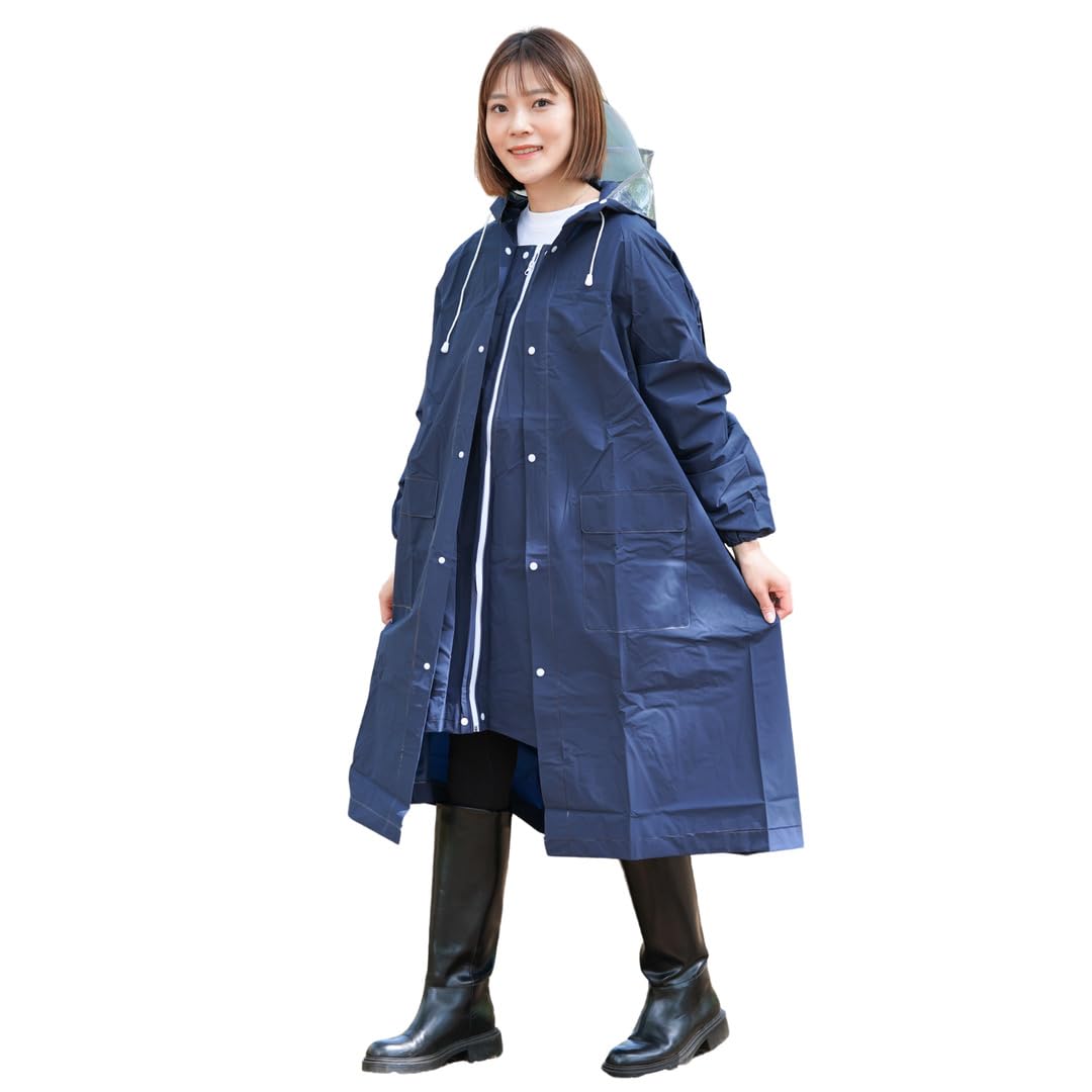 

Плащ Edition Плащ для женщин и дождь дождь сильный дождливый дождь дождевая вода хранение воды подарочная сумка [Ginza Reiwado] [2024 3WAY] велосипеды, мужчины,