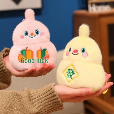 Adorable Fu Lu Gourd Plush Keychain Doll Ornament Pillow