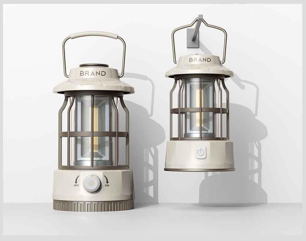 Rechargeable Retro Camping Light: Outdoor Hanging, Handheld Tent Illumination