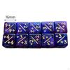 10 Pcs Acrylic Dice Math Counting Teaching Adding Subtracting Mathematical Tool, Board