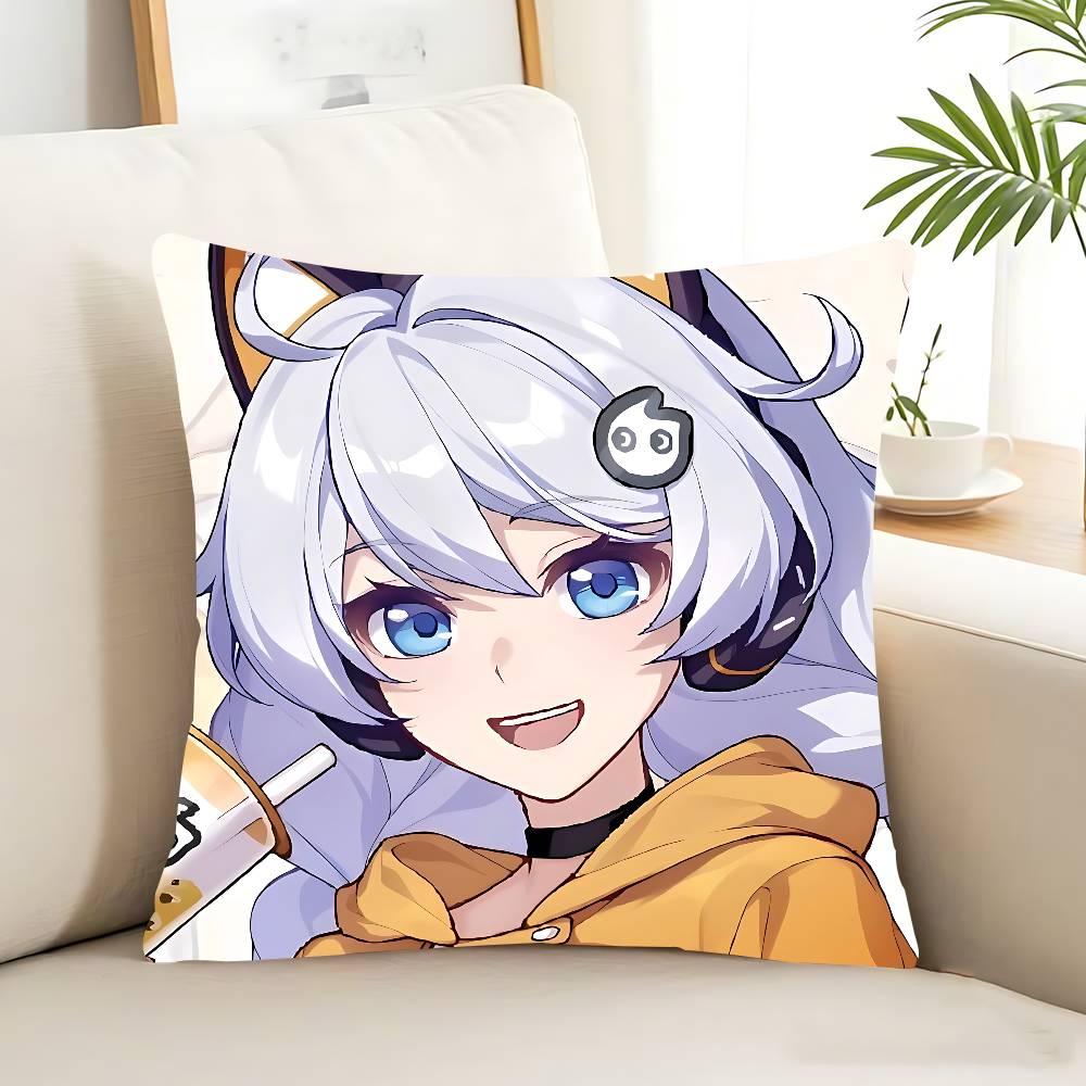 Honkai-i Impact K-kiana Pillow Case Removable Washable Cushion Cover – All-Season Soft Linen