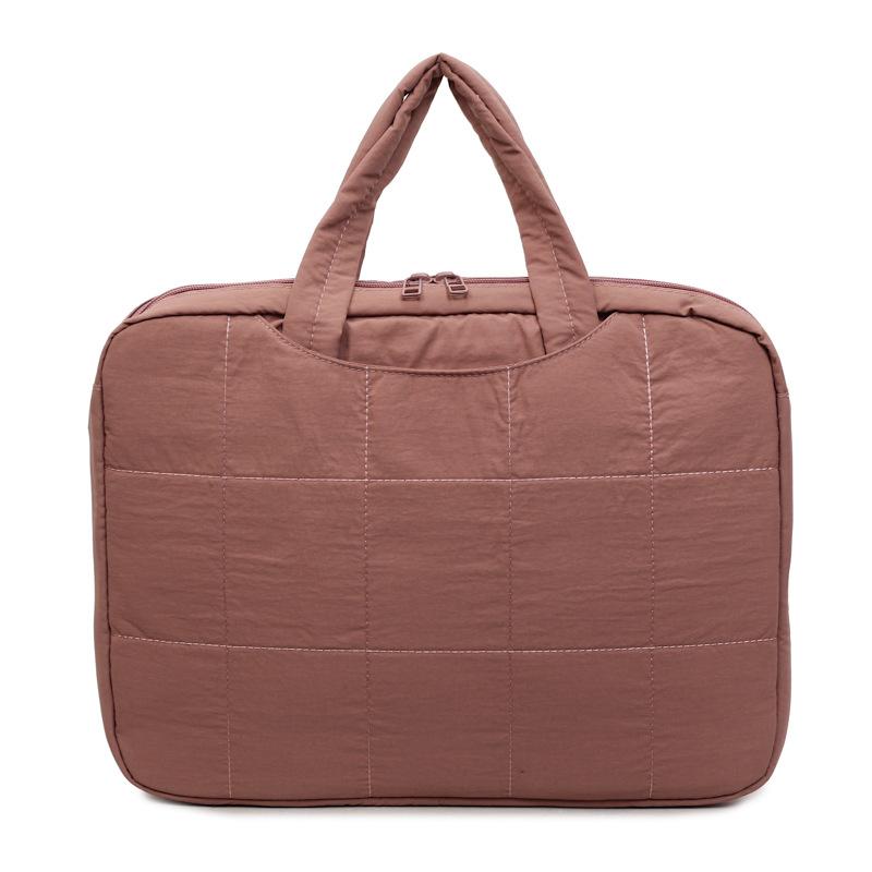 

Simple notebook portable liner bag 14 inch universal cloud computer bag lightweight and water-proof красный