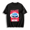 Outdoor Explorer Back To Nature Ski Goggles Graphic Casual Tee Pure Cotton T-shirt