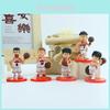 Slam Dunk 5-piece Set Pvc Figures Cake Decor Boys Birthday Baking Collection 8-10cm