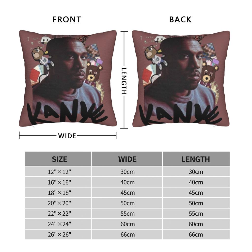 Kanye West Meme Pillow Cover  Square Cushion Cover Vintage Pillow Case For Sofa Home Decor