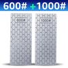Kitchen tools Diamond Knives Sharpening Stone 600# 800# 1000#  Whetstone Grindstone Ultra-thin Honeycomb Manual Knife Sharpener