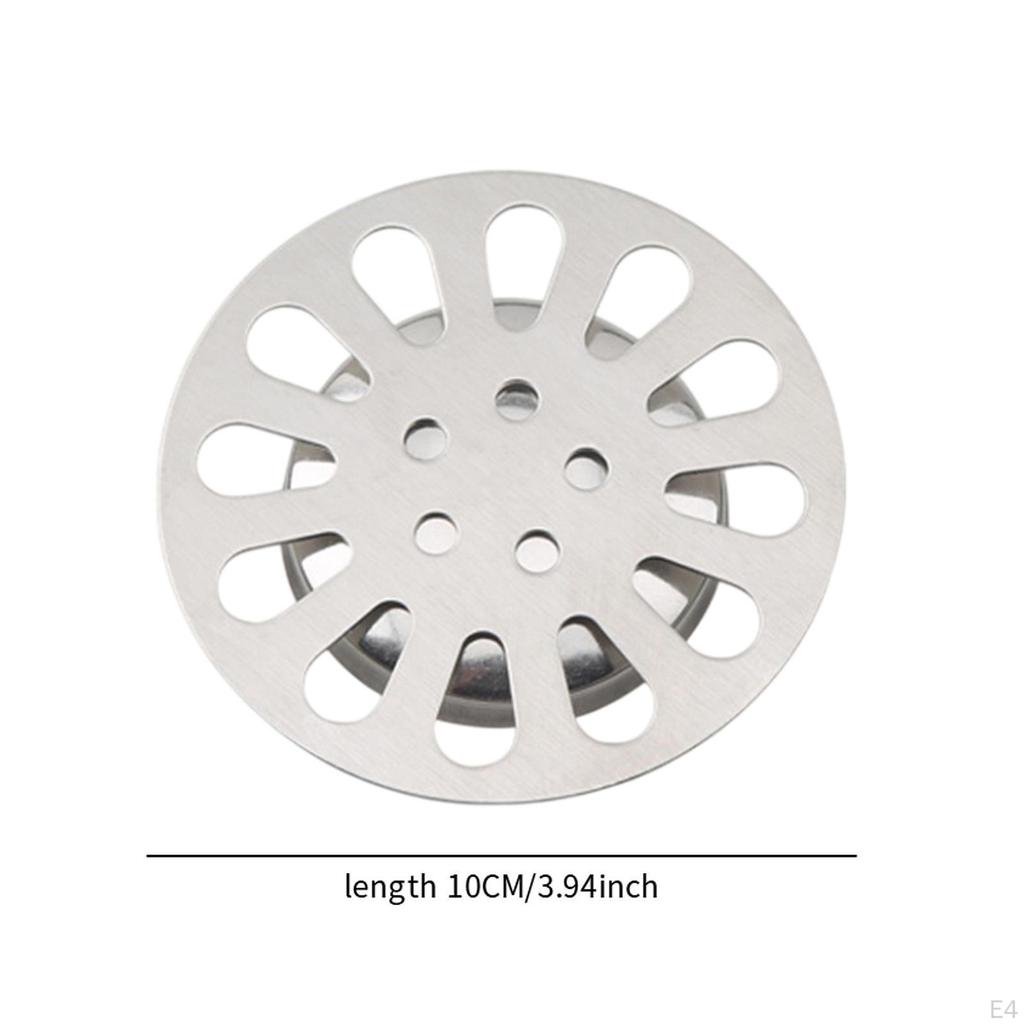 5 Pieces Floor Drain Cover Shower Drainer Hair Catcher Replacement Round
