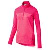 Womens/Ladies Seamless Quarter Zip Golf Fleece Top