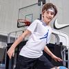 Jordan T Shirt White/Marina Blue Kids' JD2222048