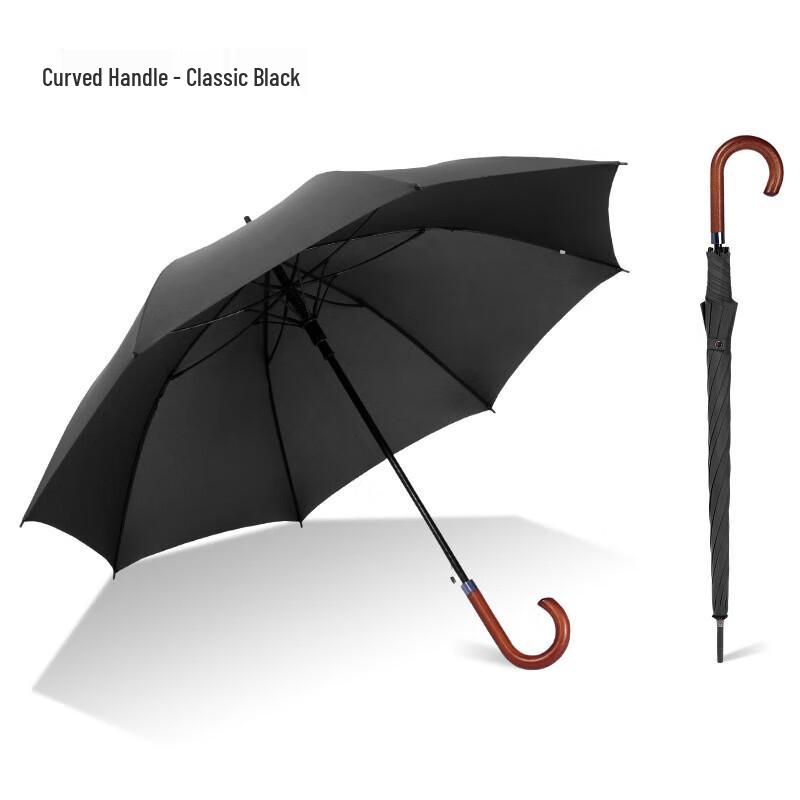 

Sanjih Outdoor TP7058 Large Solid Wood Golf Umbrella