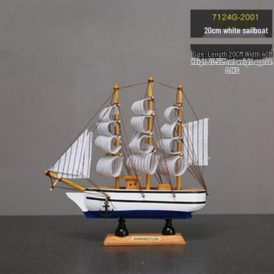 Mediterranean Ocean-Themed Wooden Decor for Home & Office