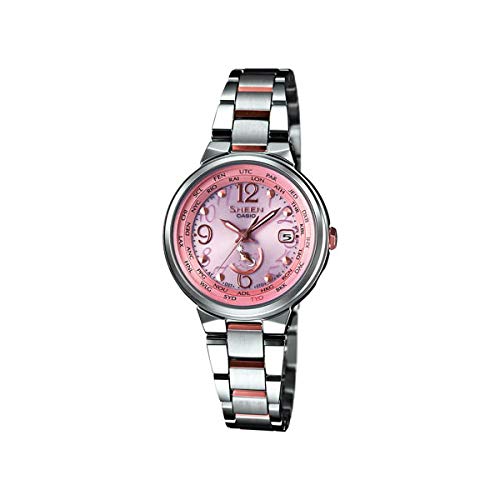

Casio Sheen World Radio Wave Solar Watch, 6 Stations, Silver, SHW1507SG4AJF