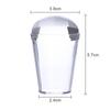 1Pcs Clear Jelly Marshmallow Silicone Nail Stamper Refill Head Replacement with Box Nail Stamps