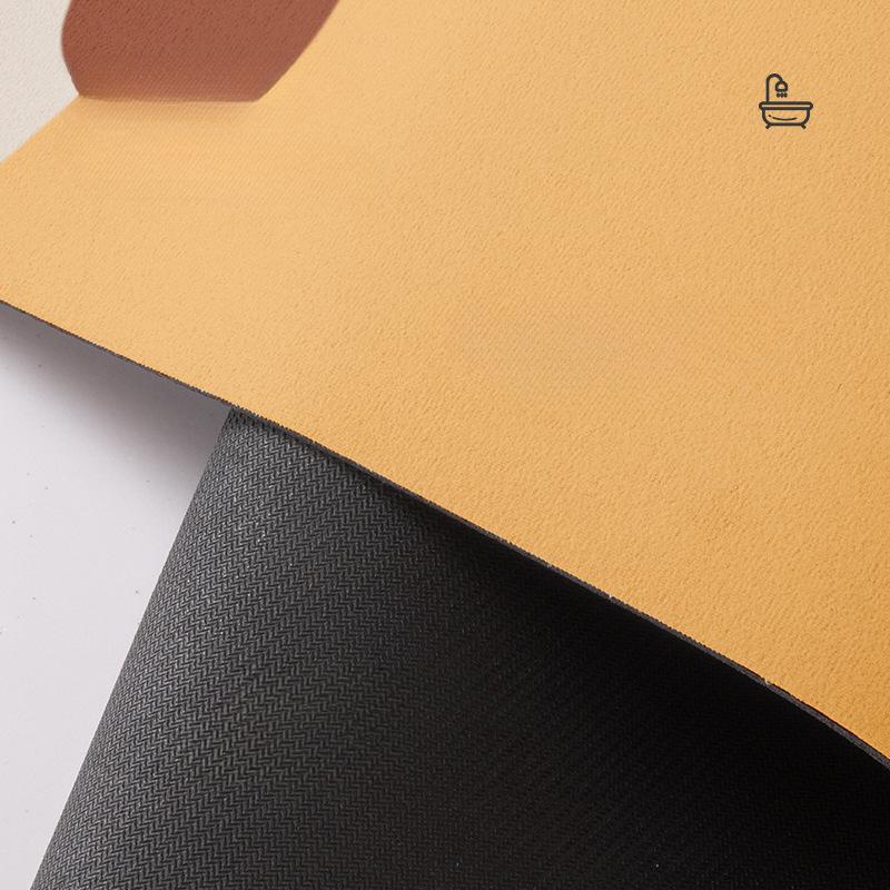 Rutschfester Teppich für Badezimmer, Toilette, saugfähiger Bodenteppich, weiche Kieselalgenschlamm-Badezimmertürmatte