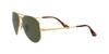 Sunglasses 0RB3689 AVIATOR METAL II 914731 GREEN 58 Ray-Ban G-15
