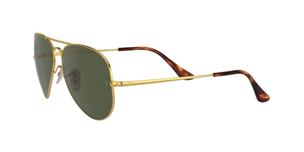 Sunglasses 0RB3689 AVIATOR METAL II 914731 GREEN 58 Ray-Ban G-15