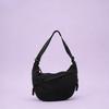 Trendy Women's Soft Cloth Shoulder Bag – Solid Color Student Casual Style Large Capacity Tote,Crossbody & Hobo Bag for Daily Use