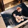 Sheeran Customized Name Floor Rug Office Rug Perfect for Balcony Foyer Entryway Playrooms Antislip Carpet Office home decor Spiritual Gift