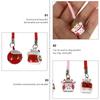[FRCOLOR] Cat Keychains, Maneki-neko Keychains (Set of 4), Good Luck Charms, Lucky Cat Souvenirs