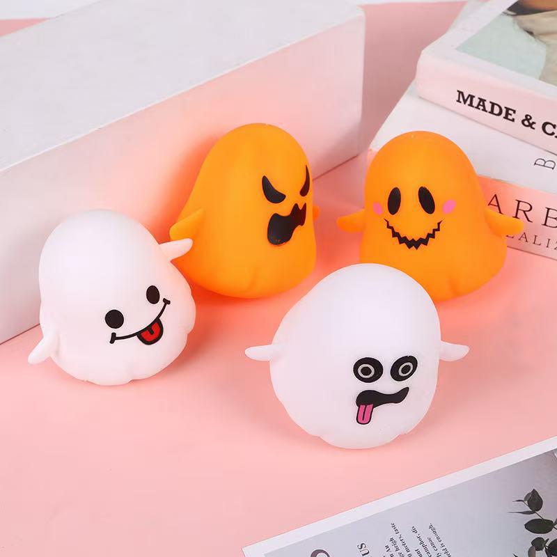 Cross-Border Decompression Toys: Fluid Egg Yolk Pastry, Hamburger Vent & Squirrel Cup. Slow Rebound, Pinch & Squeeze for Stress Relief.