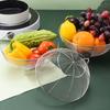 Multipurpose Stainless Steel Wire Baskets For Fruits And Vegetables Elegant Metal Storage Bowl For Kitchen Organization
