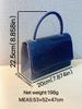 French Evening Crossbody Handbag: Elegant Small Square Party Shoulder Bag