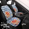 Cute Female Cartoon Car Seat Cushion for Xiaopeng MONA M03/P7/G6/G7/G3 - All Seasons
