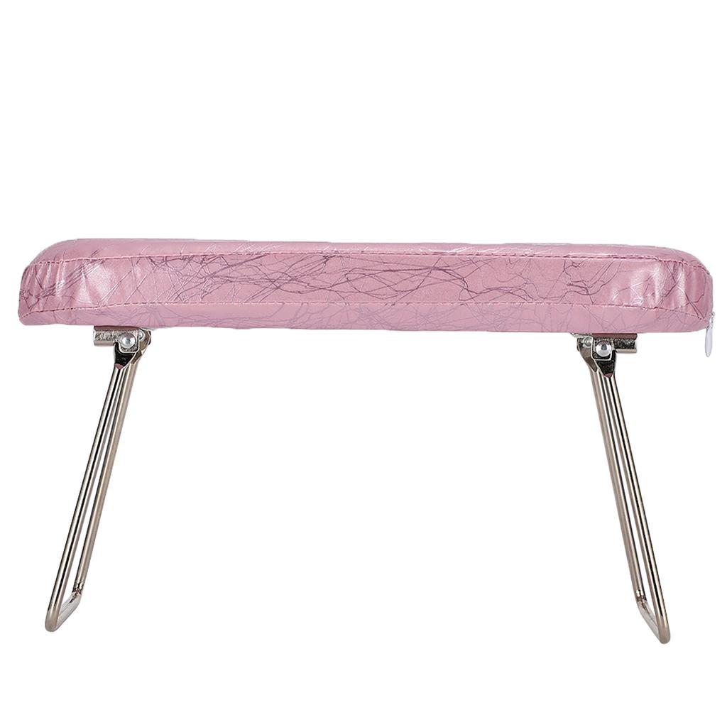 Nail Art Hand Pillow PU Leather Manicure Arm Rest Cushion With Bracket