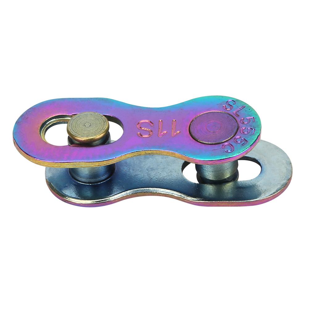 4Pair Steel Bike Bicycle 11Speed Chain Missing Link Connector Parts Cycling Accessorycolorful